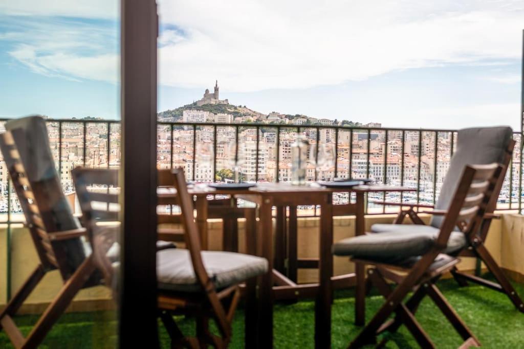 Terrace Apartment Old Port Exceptional View Marseille Exterior photo